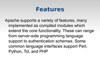 Apache | PPT