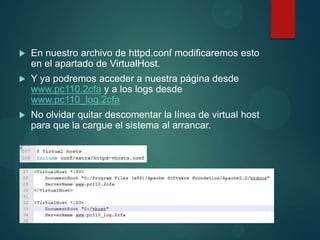 Apache practica | PPTX