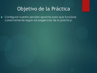 Apache practica | PPTX