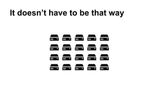 It doesn’t have to be that way
 