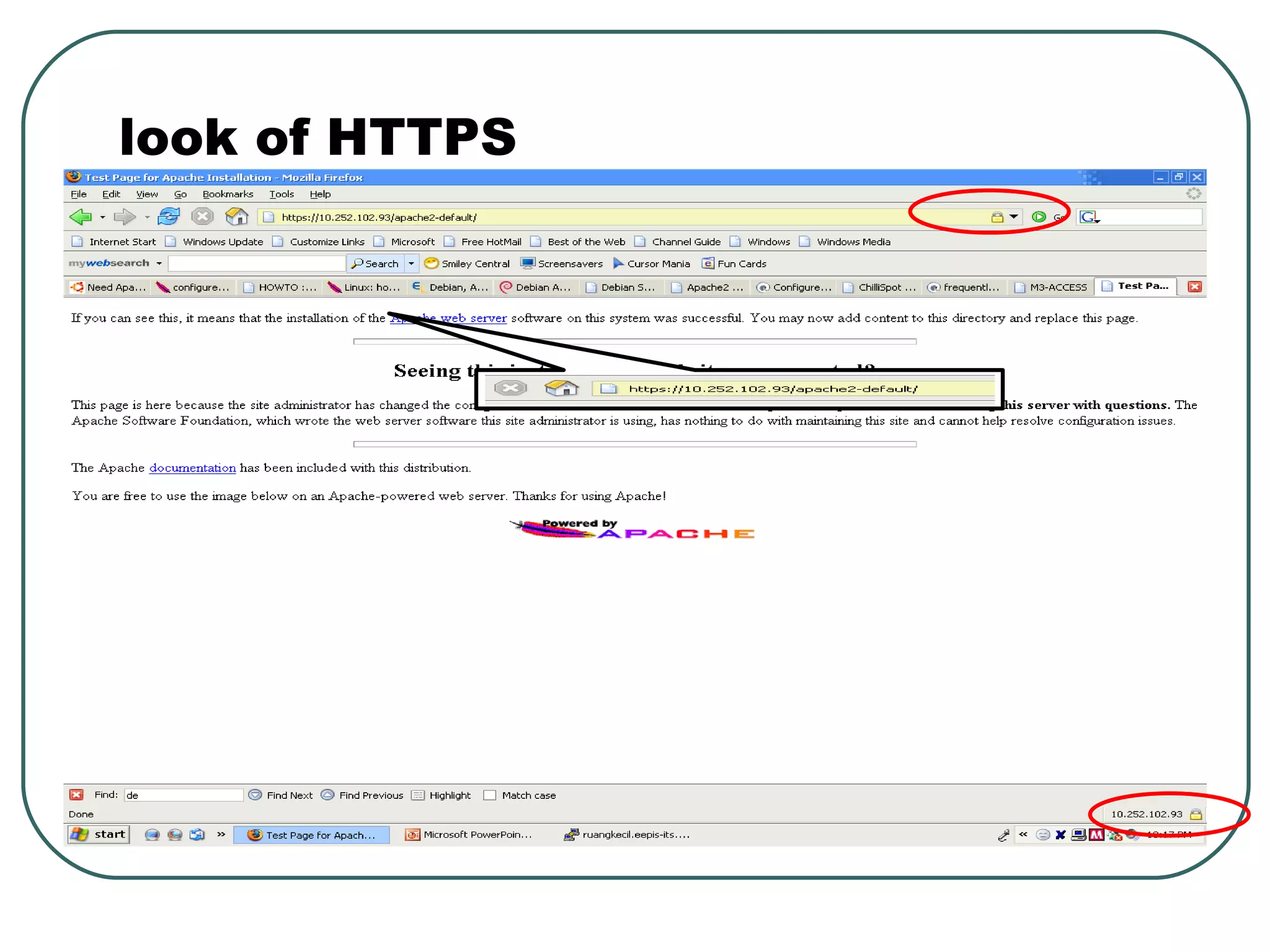 look of HTTPS 
