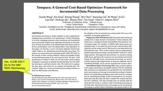 Yes, VLDB 2021!
Go to the talk!
0900 Wednesday.
 