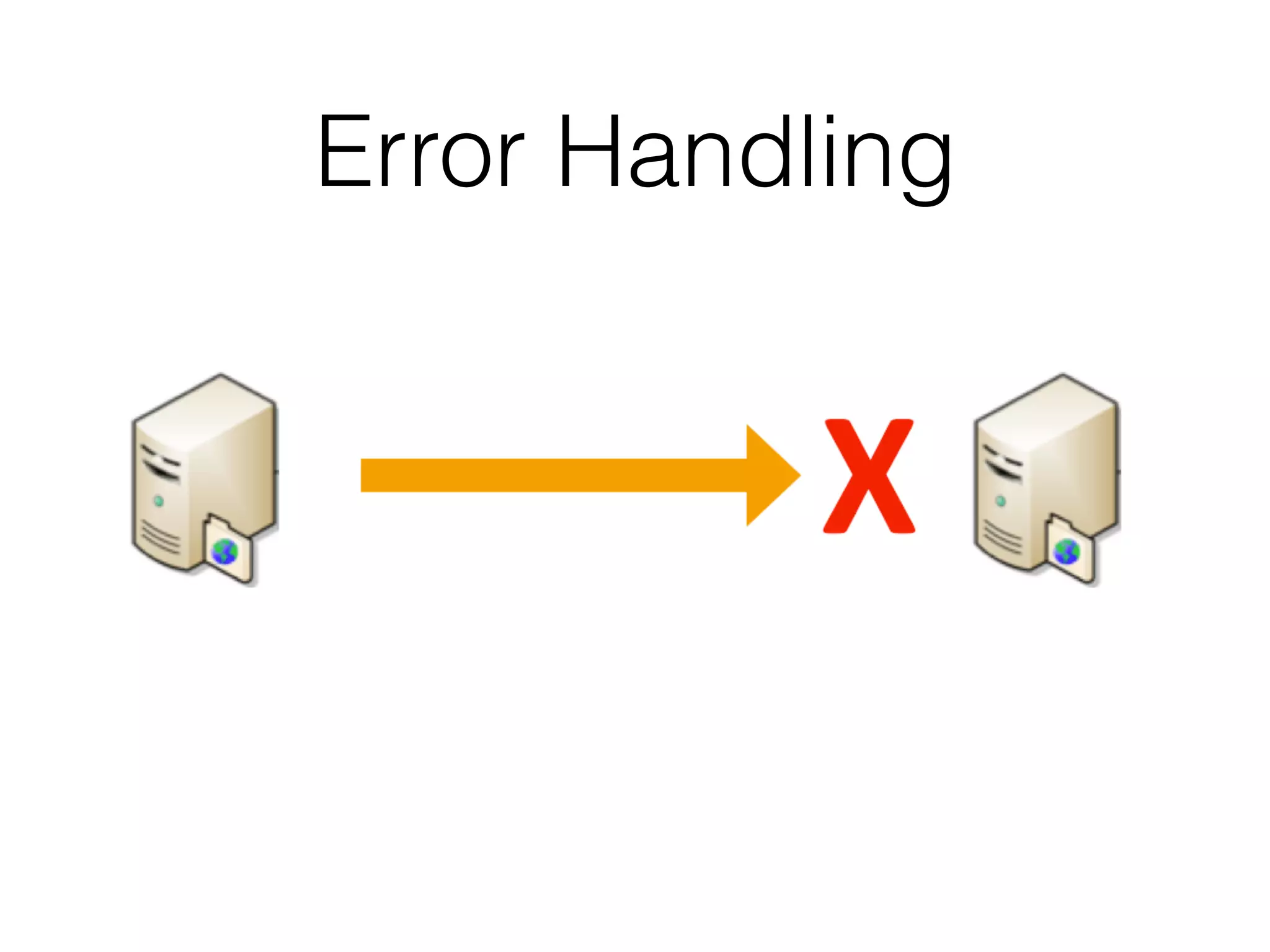 Error Handling
 
