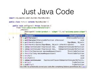 Just Java Code
 