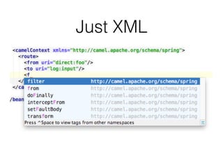 Just XML
 
