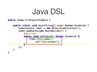 Java DSL
 