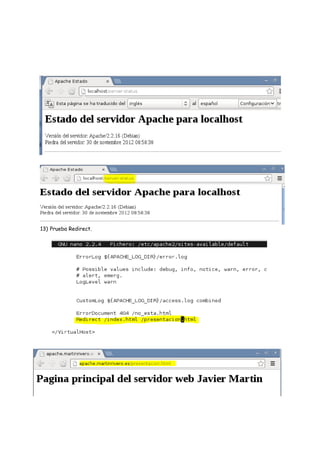 13) Prueba Redirect.

 