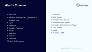 Apache Kafka 101 by Confluent Developer Friendly | PPTX