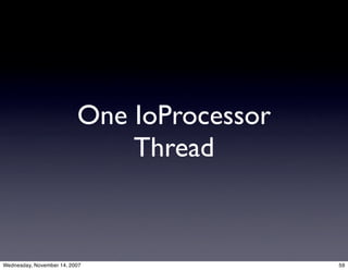 Apache MINA: The high-performance protocol construction toolkit.