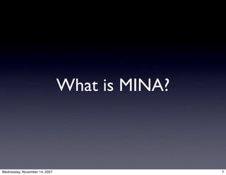 Apache MINA: The high-performance protocol construction toolkit.