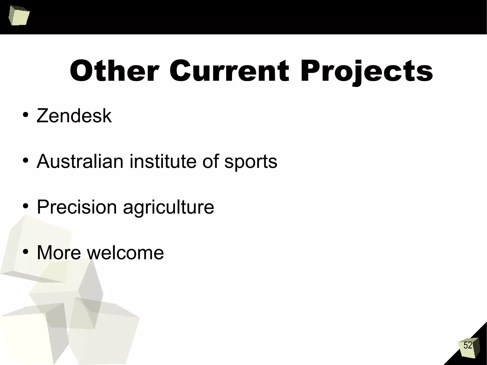 52
Results of Large-scale Sort
●
Spark is 3X faster than Hadoop using 10X fewer machines
●
Spark sorts 1PB in 4 hours on 190 machines
●
Compared to 16 hours for Hadoop using 3800 machines
●
All sorting on disk (HDFS) no use of Spark in-memory cache
 