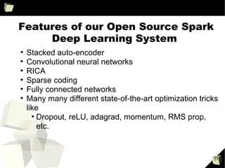 51
Common Misconception: Spark is
only good if data fits in RAM
●
From inception Spark was designed to be a
general execution engine that works both in-
memory and on-disk
●
Almost all operators perform external operations
when data does not fit in RAM.
●
Spark breaks large-scale sort record
 