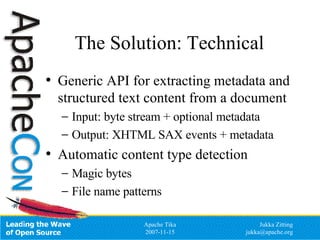 Apache Tika | PPT