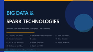 Comprehensive Guide to Big Data & Spark Technologies with Code Examples ...