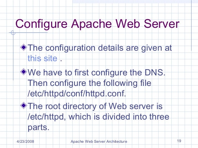 Apache web-server-architecture