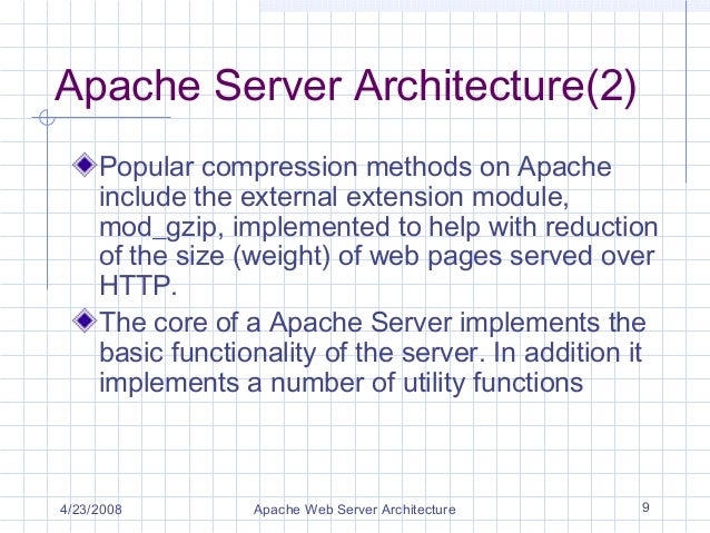 case study of apache web server
