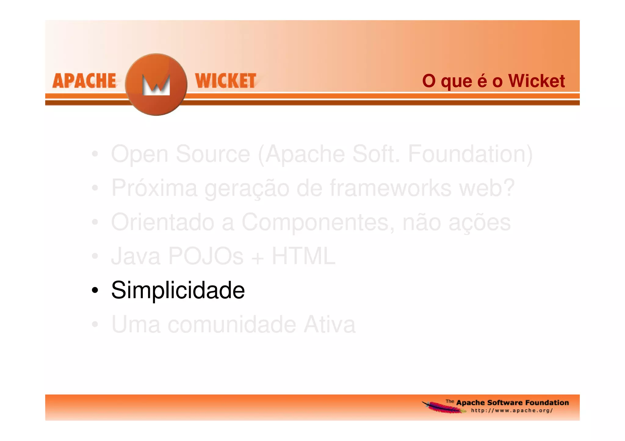 Apache Wicket