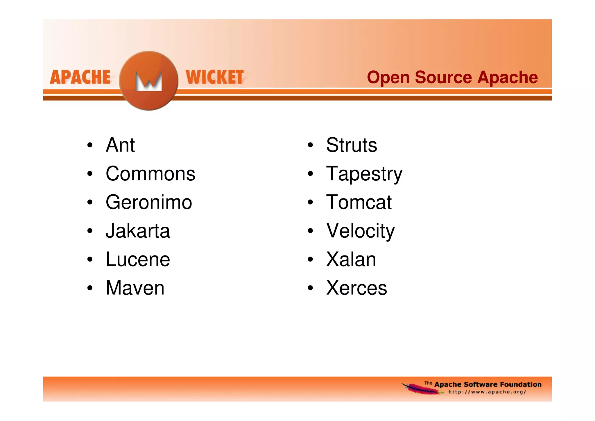 Apache Wicket