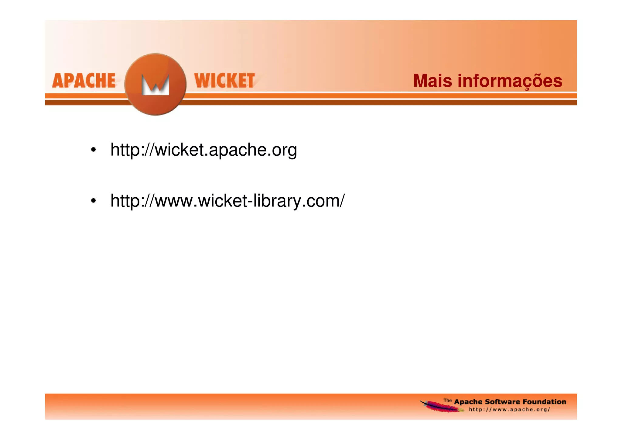Apache Wicket