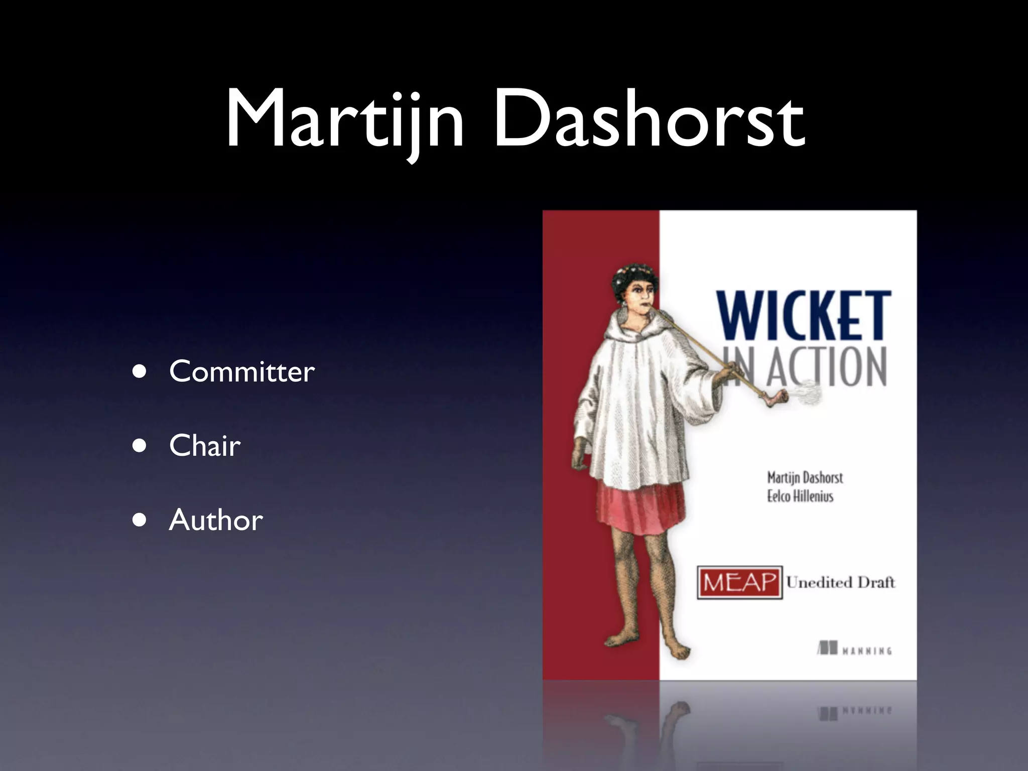 Apache Wicket: Web Applications With Just Java