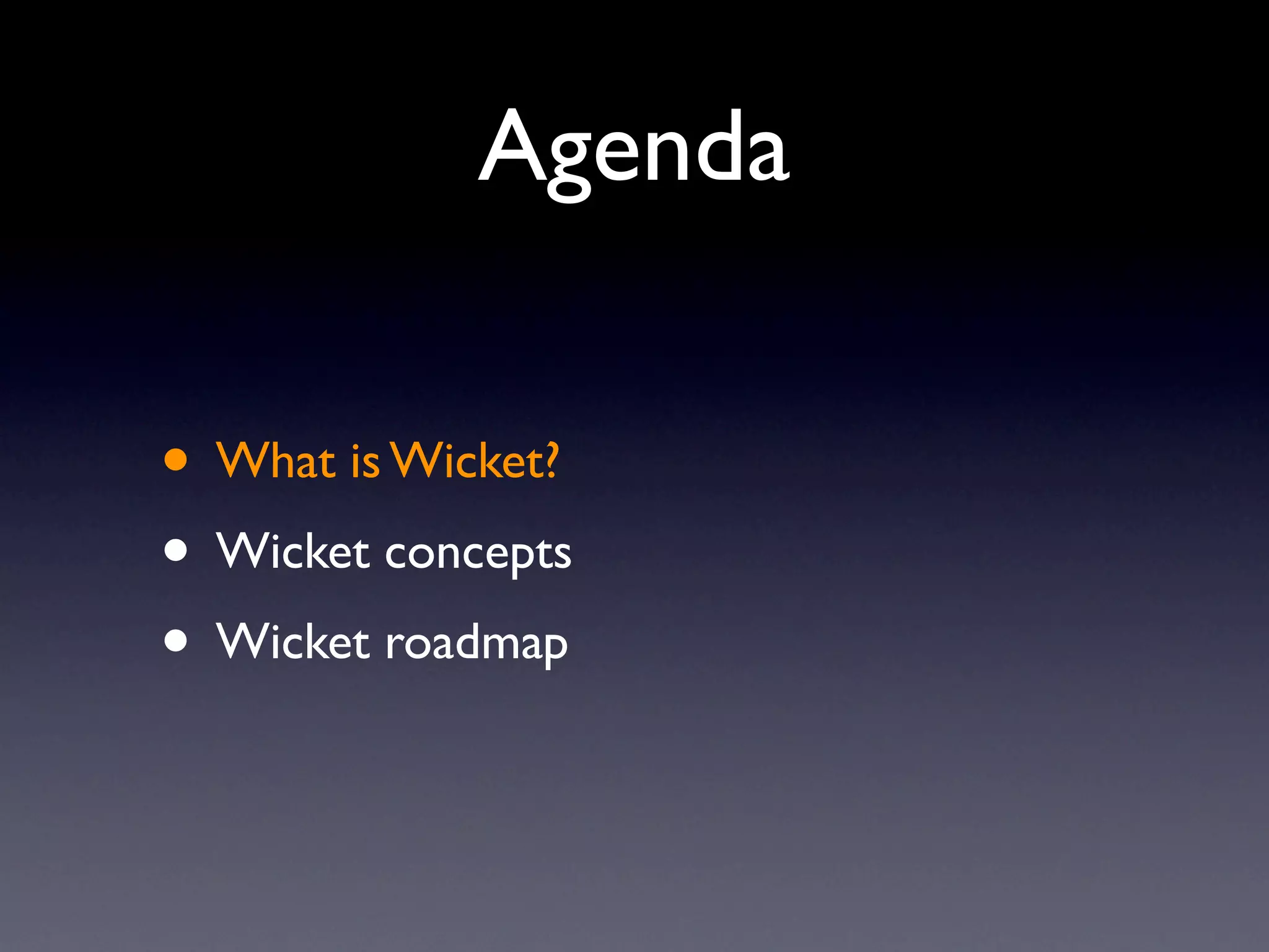 Apache Wicket: Web Applications With Just Java