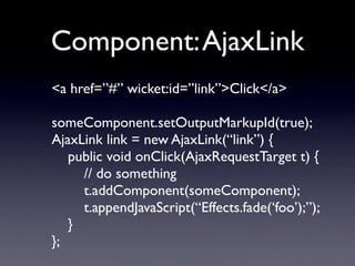 Apache Wicket: Web Applications With Just Java