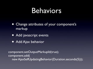 Apache Wicket: Web Applications With Just Java