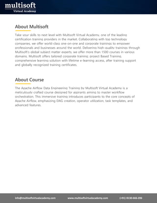 Apache Airflow Data Engineering Training Certification - PPT.pdf