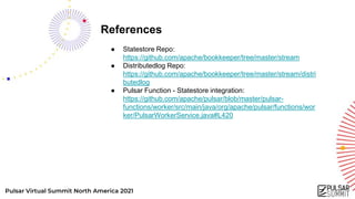 Apache BookKeeper State Store: A Durable Key-Value Store - Pulsar ...
