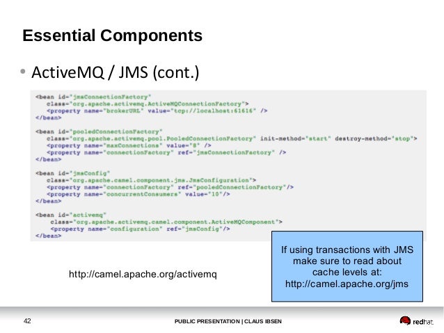 Using Apache Camel connectors for external connectivity