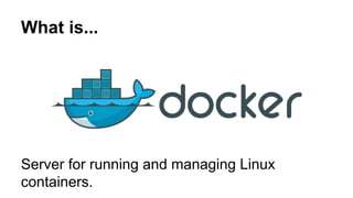 Apache Camel in the belly of the Docker whale | PDF