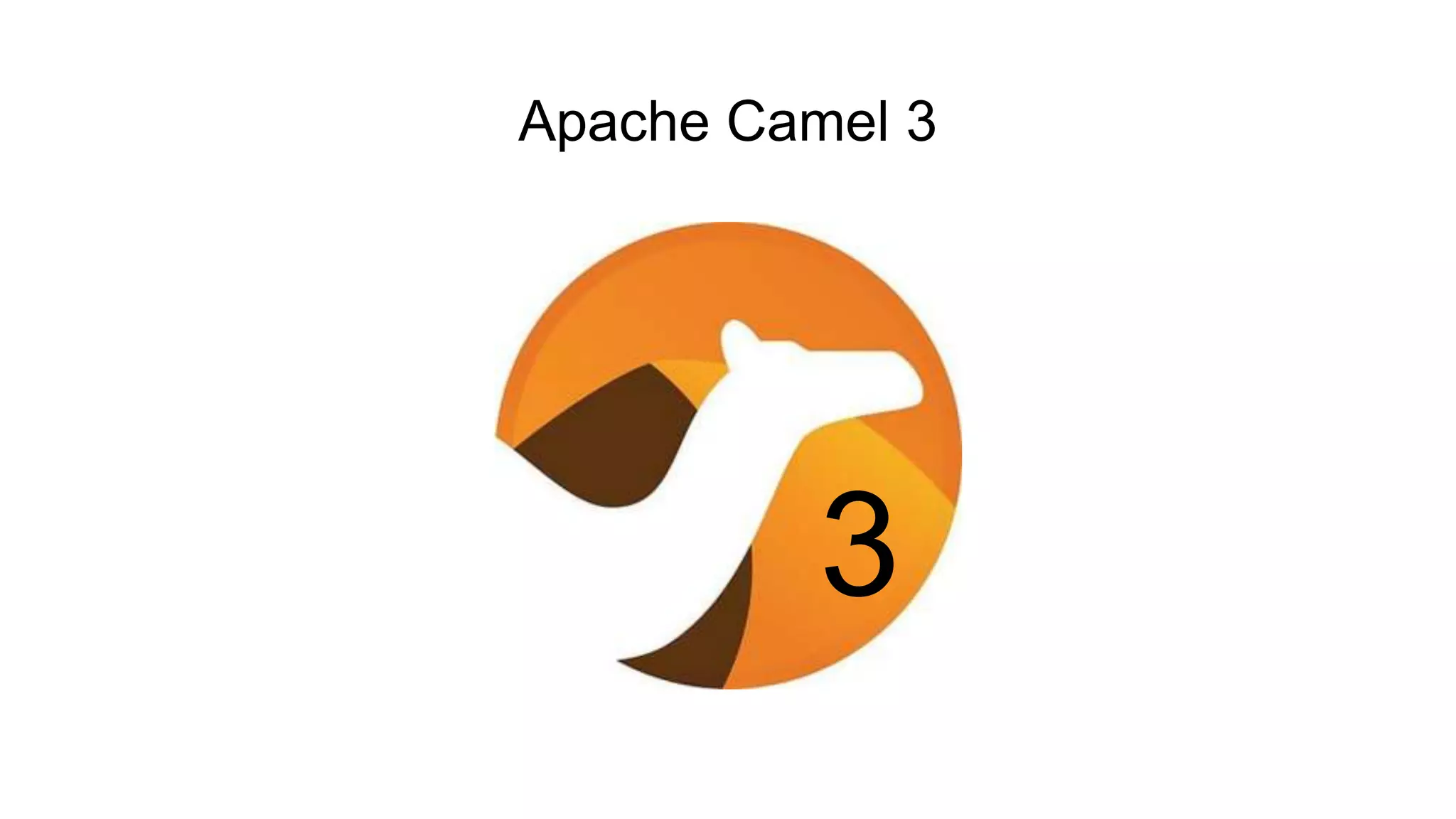 Apache Camel 3
3
 
