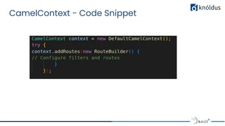 Apache Camel with Spring boot | PDF
