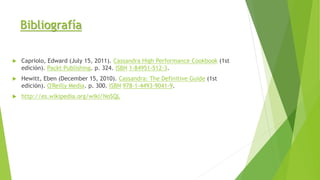 Apache Cassandra - Base de datos | PPTX