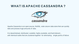 Cassandra Tutorial | Data types | Why Cassandra for Big Data | PPT