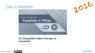 @doanduyhai
Cas d’utilisation
9
 