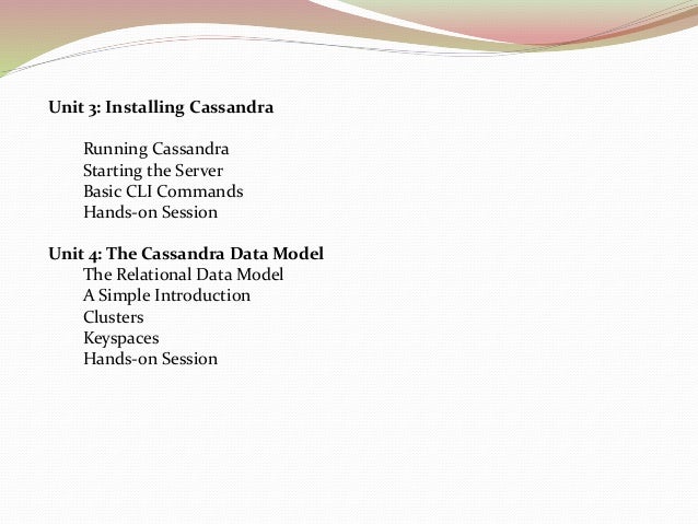 apache cassandra resume resume ideas