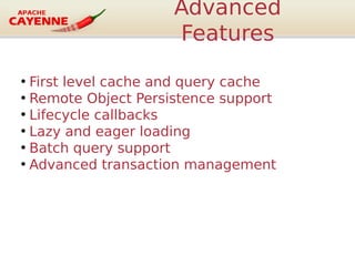 Илья Драбеня - Apache Cayenne Intro | PDF