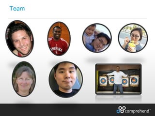www.comprehend.com
Team
 
