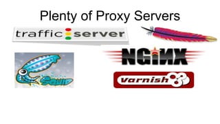 Plenty of Proxy Servers
 