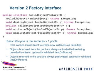 Apache Commons Pool and DBCP - Version 2 Update | PDF