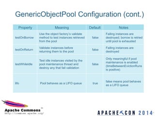 Apache Commons Pool and DBCP - Version 2 Update | PDF