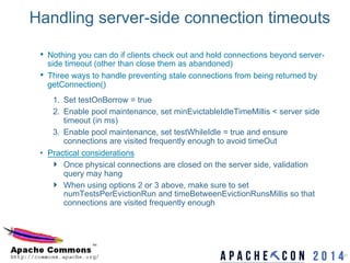 Apache Commons Pool and DBCP - Version 2 Update | PDF