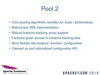 Apache Commons Pool and DBCP - Version 2 Update | PDF