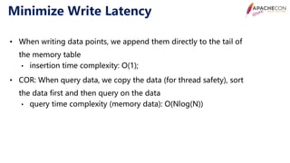 Apache con 2020 use cases and optimizations of iotdb | PDF