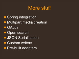 ApacheCon: Abdera A Java Atom Pub Implementation