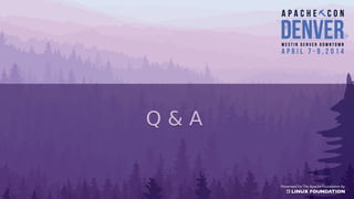 Q & AQ & A
 