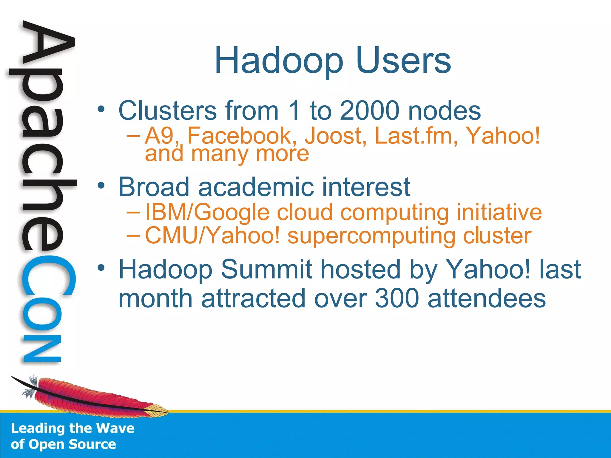 Apache Con Eu2008 Hadoop Tour Tom White