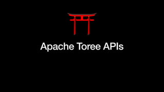 Apache Toree APIs
 