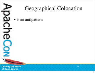 ApacheCon US 2007:  Open Source Community Antipatterns